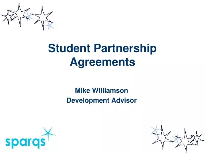 student partnership agreements