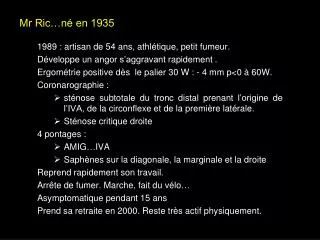 mr ric n en 1935