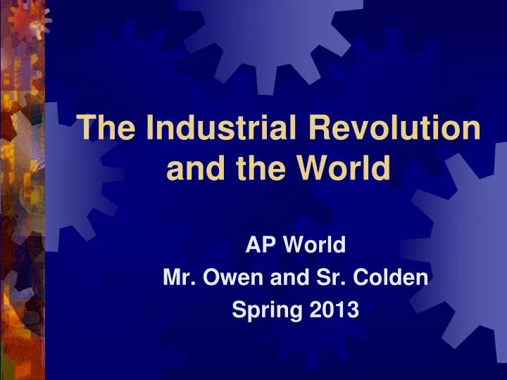 the industrial revolution and the world