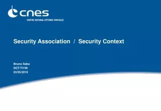 Security Association / Security Context