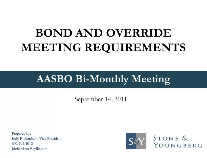 aasbo bi monthly meeting