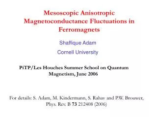 Mesoscopic Anisotropic Magnetoconductance Fluctuations in Ferromagnets