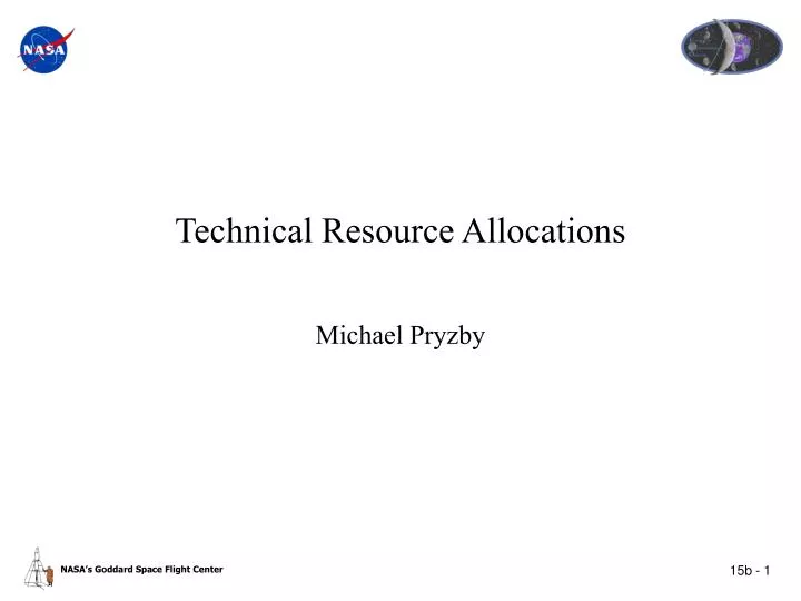 technical resource allocations