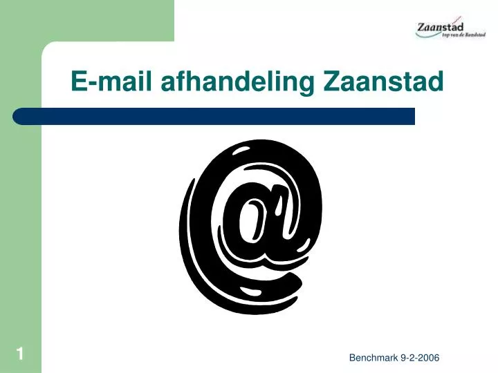 e mail afhandeling zaanstad