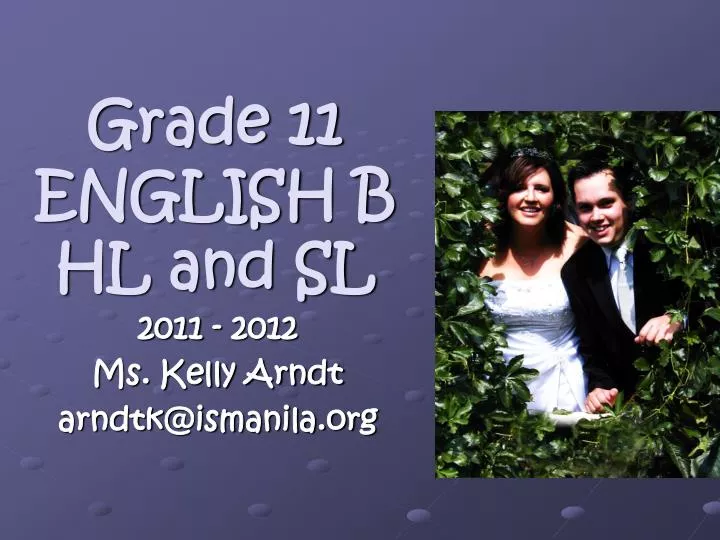 grade 11 english b hl and sl