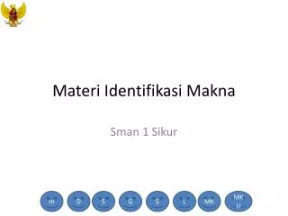 materi identifikasi makna