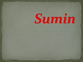 sumin