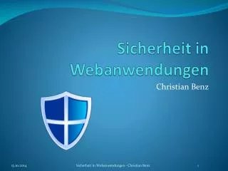 sicherheit in webanwendungen