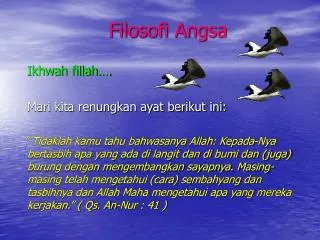 filosofi angsa