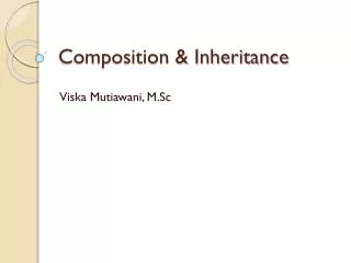 composition inheritance