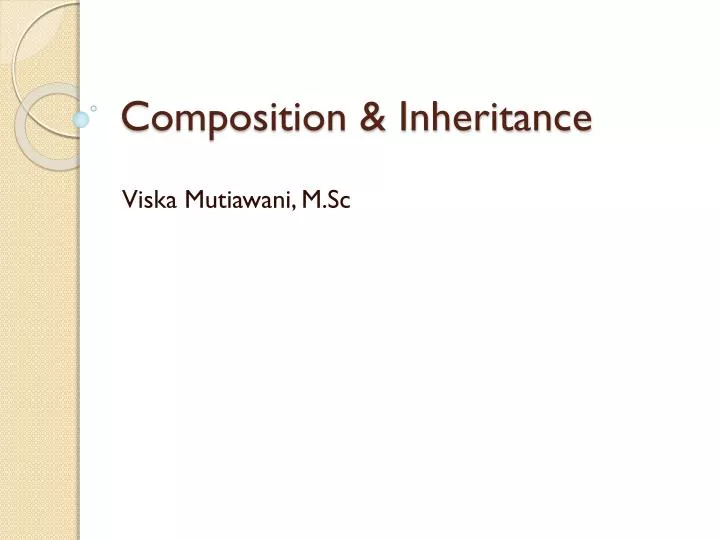 composition inheritance