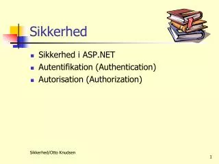 sikkerhed