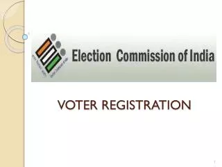 VOTER REGISTRATION