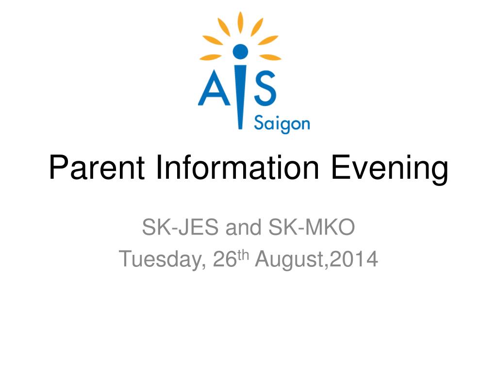 PPT - Parent Information Evening PowerPoint Presentation, free download ...