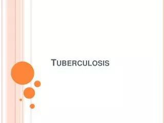 Tuberculosis