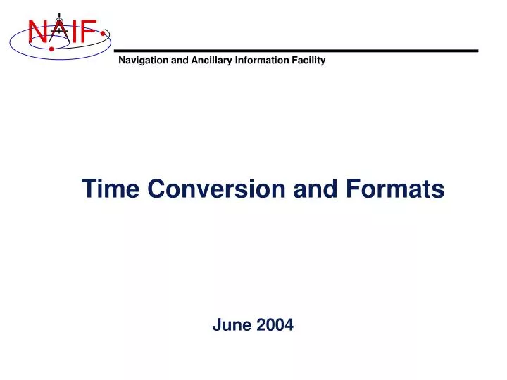 time conversion and formats