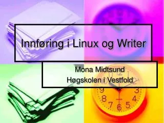 innf ring i linux og writer