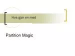 Partition Magic - slide 1