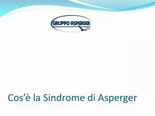 cos la sindrome di asperger