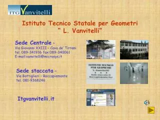 istituto tecnico statale per geometri l vanvitelli