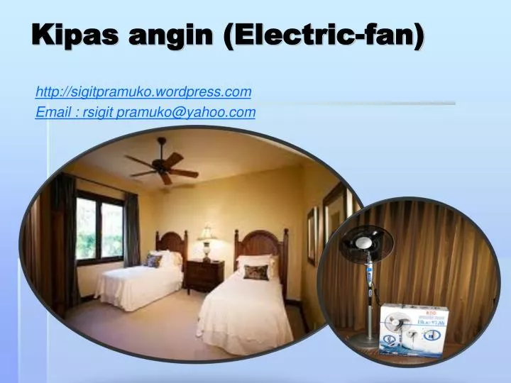 kipas angin electric fan