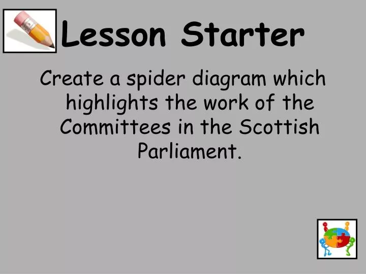 lesson starter