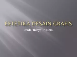 estetika desain grafis