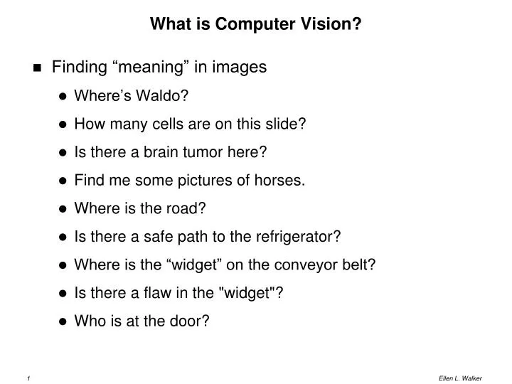 what is computer vision