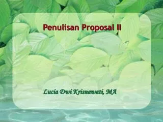 lucia dwi krisnawati ma