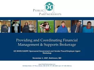Providing and Coordinating Financial Management &amp; Supports Brokerage