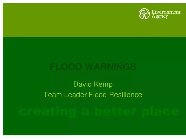 flood warnings