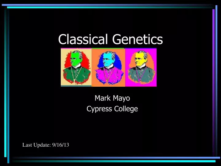 classical genetics