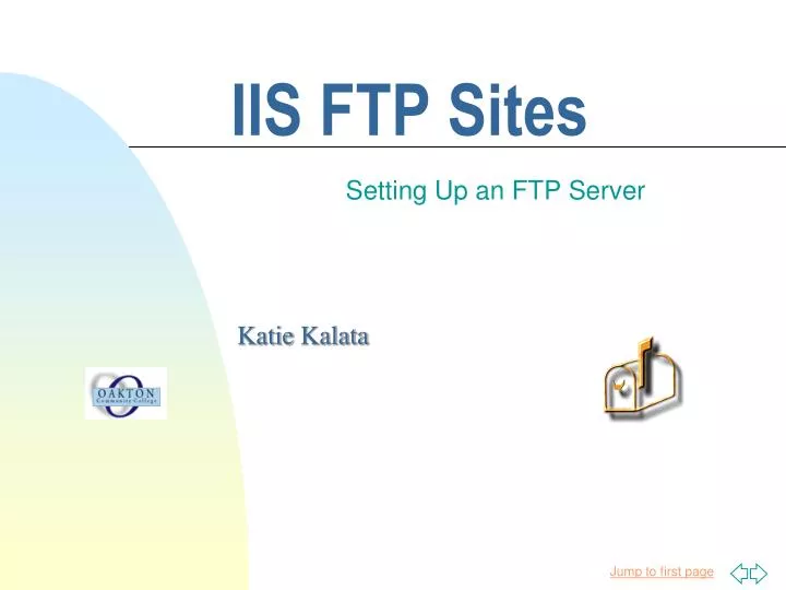 iis ftp sites