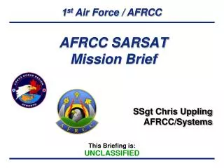 AFRCC SARSAT Mission Brief