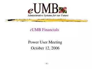 e UMB Financials