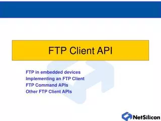 FTP Client API