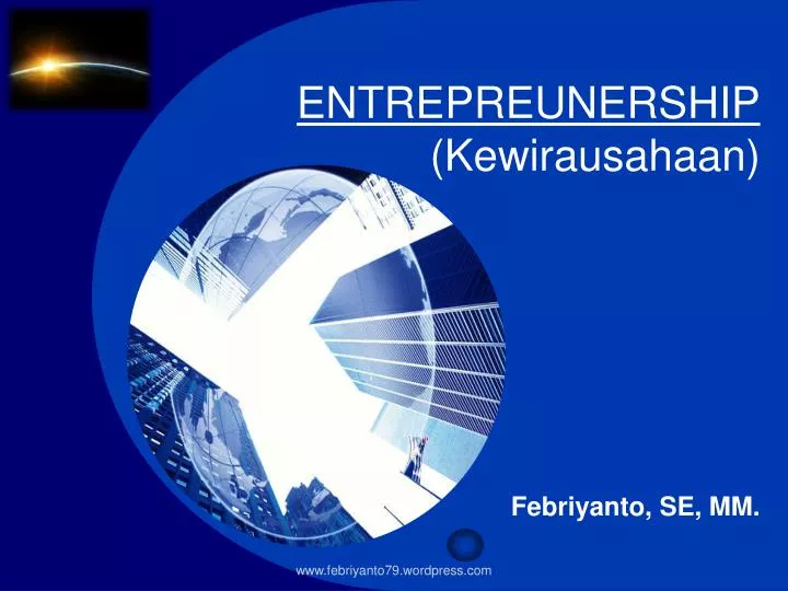 entrepreunership kewirausahaan