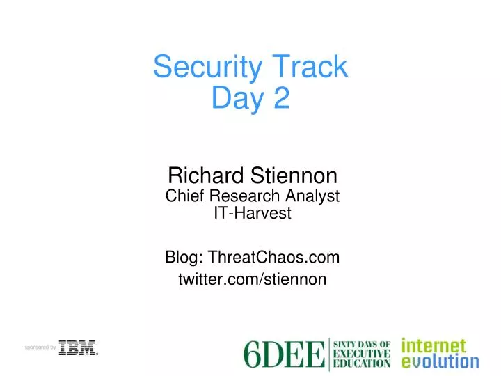 security track day 2