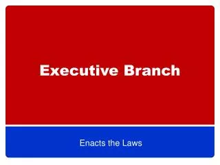 Executive Branch