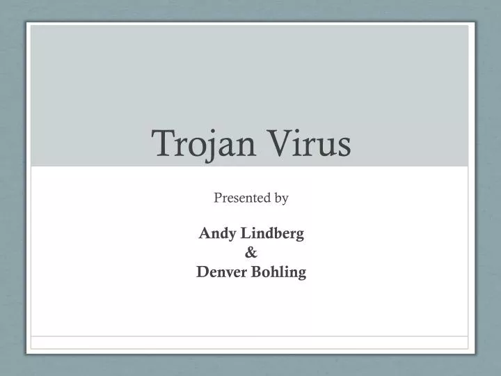 trojan virus