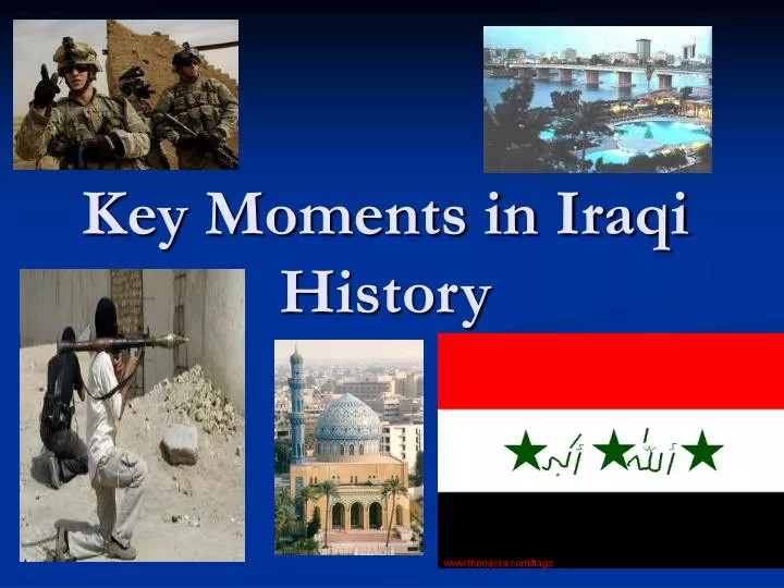 key moments in iraqi history