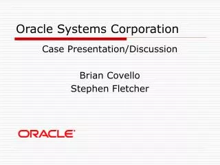 Oracle Systems Corporation