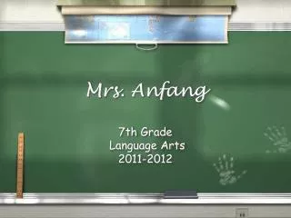 Mrs. Anfang