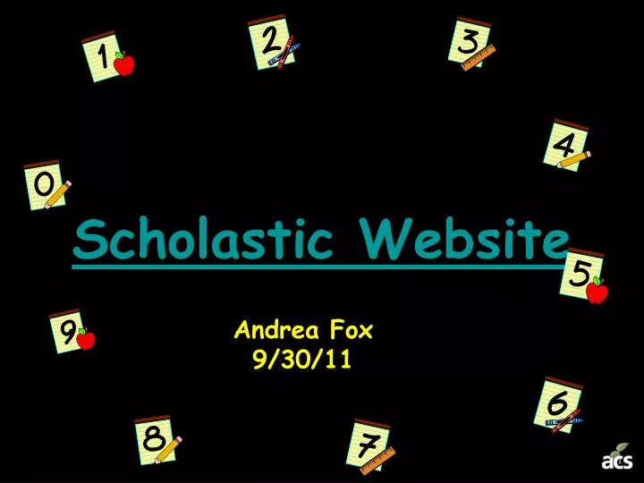 scholastic website