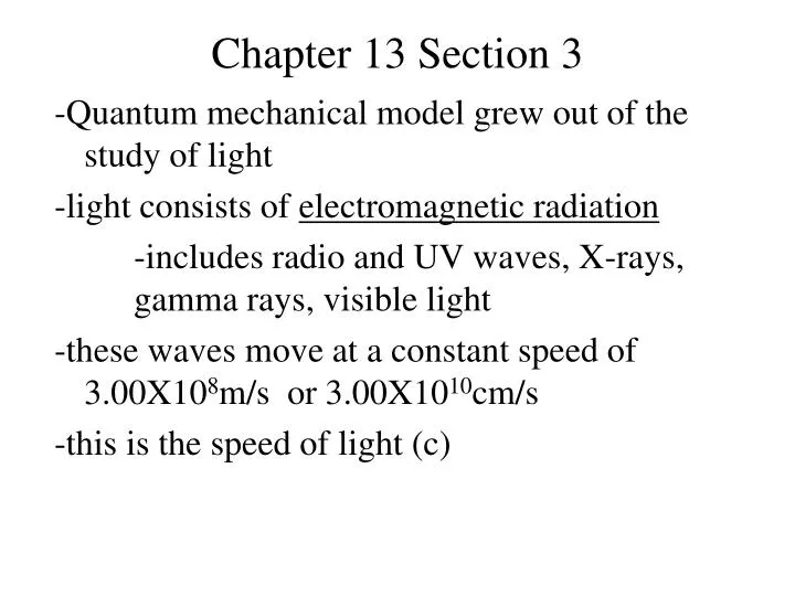 chapter 13 section 3