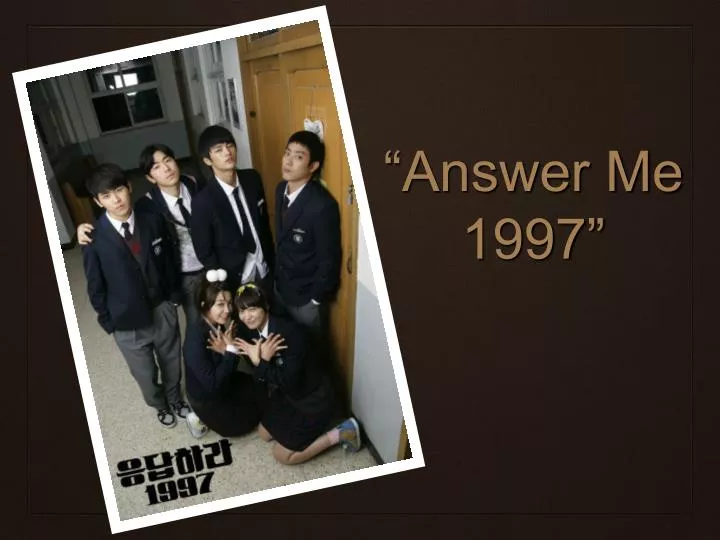 answer me 1997