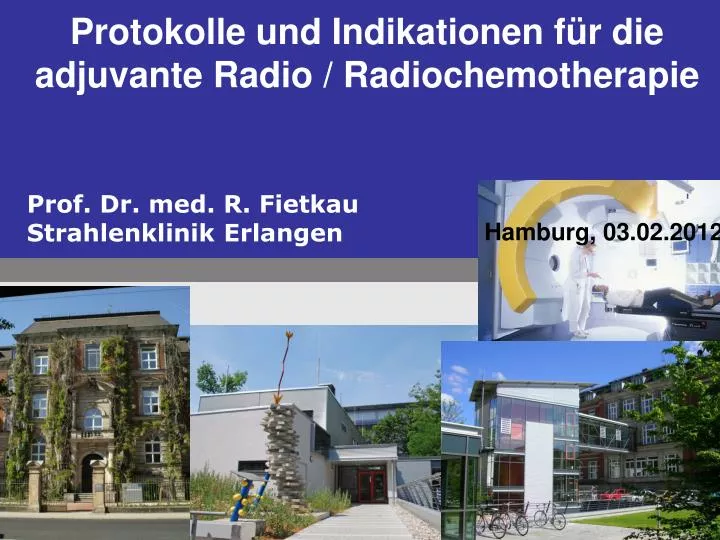 protokolle und indikationen f r die adjuvante radio radiochemotherapie