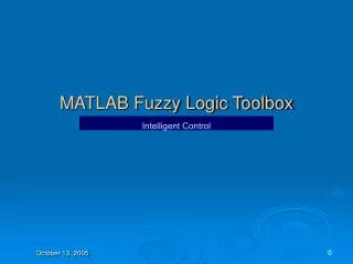 MATLAB Fuzzy Logic Toolbox