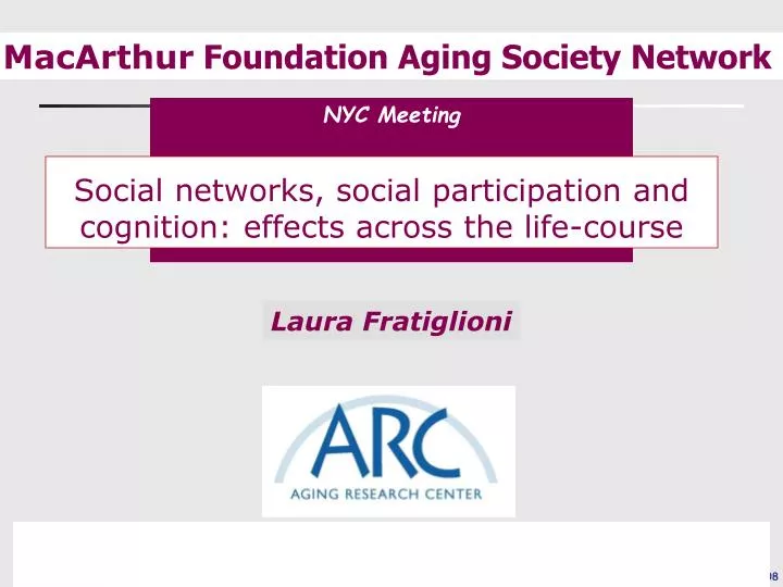 social networks social participation and cognition effects across the life course