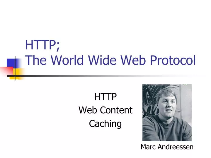 http the world wide web protocol